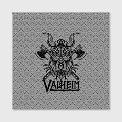 Холст квадратный Valheim Viking dark, цвет: 3D-принт — фото 2