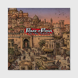 Холст квадратный Prince of Persia 2 трона, цвет: 3D-принт — фото 2