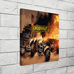 Холст квадратный Crossout Online, цвет: 3D-принт — фото 2