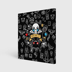 Холст квадратный THE BINDING OF ISAAC ЖЕРТВА, цвет: 3D-принт