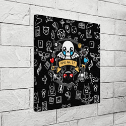 Холст квадратный THE BINDING OF ISAAC ЖЕРТВА, цвет: 3D-принт — фото 2
