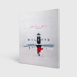 Холст квадратный Niletto monk, цвет: 3D-принт