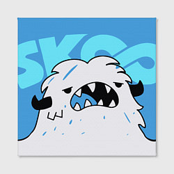 Холст квадратный SK8 the Infinity Скейт Ланги, цвет: 3D-принт — фото 2