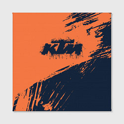 Холст квадратный KTM ГРАНЖ Z, цвет: 3D-принт — фото 2
