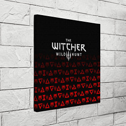 Холст квадратный THE WITCHER 1, цвет: 3D-принт — фото 2