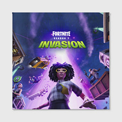 Холст квадратный FORTNITE 7 СЕЗОН 2 ЧАСТЬ, цвет: 3D-принт — фото 2