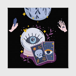 Холст квадратный Магия, цвет: 3D-принт — фото 2
