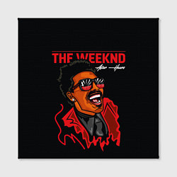 Холст квадратный The Weeknd - After Hours, цвет: 3D-принт — фото 2