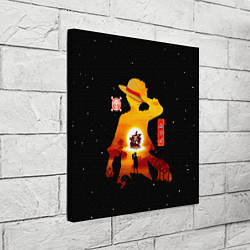 Холст квадратный Манки Д Луффи пираты Соломенной Шляпы, цвет: 3D-принт — фото 2