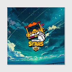 Холст квадратный Грифф Griff Brawl Stars, цвет: 3D-принт — фото 2