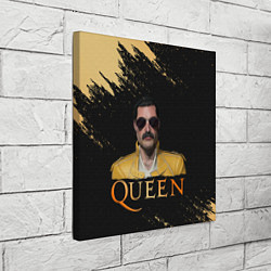 Холст квадратный Фредди Меркьюри Freddie Mercury Z, цвет: 3D-принт — фото 2