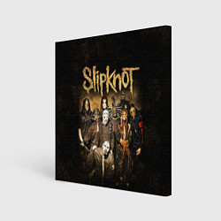 Холст квадратный Slipknot, цвет: 3D-принт