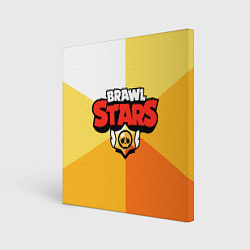 Холст квадратный BRAWL STARS - БРАВЛ СТАРС, цвет: 3D-принт