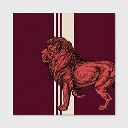 Холст квадратный Король Лев Lion King, цвет: 3D-принт — фото 2