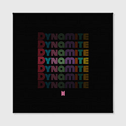 Холст квадратный DYNAMITE BTS, цвет: 3D-принт — фото 2