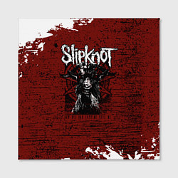 Холст квадратный Слипкнот Гранж Slipknot Rock Goat, цвет: 3D-принт — фото 2