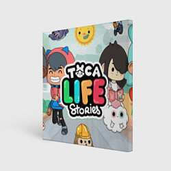 Картина квадратная Toca Life: Stories