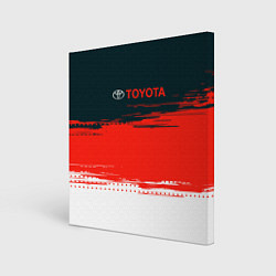 Холст квадратный Toyota Texture, цвет: 3D-принт