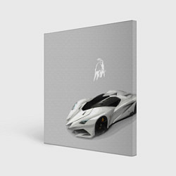 Холст квадратный Lamborghini Concept sketch, цвет: 3D-принт