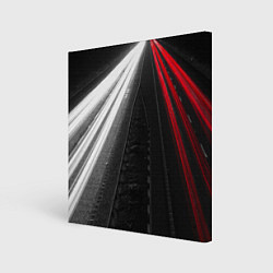 Холст квадратный Unlimited Highway, цвет: 3D-принт