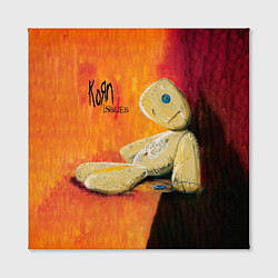 Холст квадратный Issues - Korn, цвет: 3D-принт — фото 2