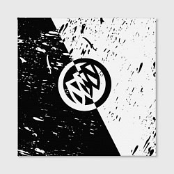 Холст квадратный Buick Black and White Grunge, цвет: 3D-принт — фото 2