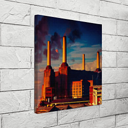 Холст квадратный Animals - Pink Floyd, цвет: 3D-принт — фото 2