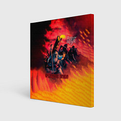 Холст квадратный Крещение огнём - Ария, цвет: 3D-принт