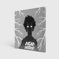 Картина квадратная DEAD INSIDE Mob psycho