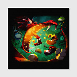 Холст квадратный Rayman Legend, цвет: 3D-принт — фото 2