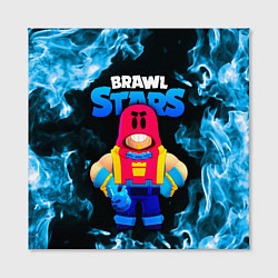 Холст квадратный Grom Гром Brawl Stars, цвет: 3D-принт — фото 2