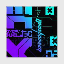 Холст квадратный Ghostrunner Neon, цвет: 3D-принт — фото 2