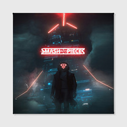 Холст квадратный Smash Into Pieces Big Bang Neon man, цвет: 3D-принт — фото 2