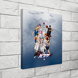 Холст квадратный Kuroko no Basket Баскетбол Куроко, цвет: 3D-принт — фото 2