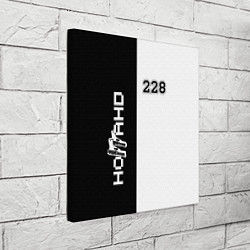 Холст квадратный 228 Black & White, цвет: 3D-принт — фото 2
