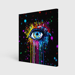 Картина квадратная Арт Глаз Брызги