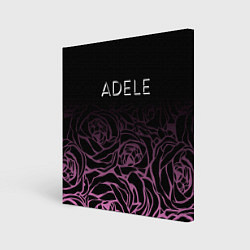 Картина квадратная Adele Розы