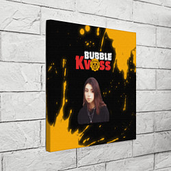 Холст квадратный BUBBLE KVASS - ДОРА Брызги, цвет: 3D-принт — фото 2