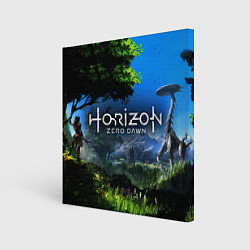 Холст квадратный Horizon Zero Dawn Топ, цвет: 3D-принт