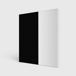 Холст квадратный Black and white чб, цвет: 3D-принт