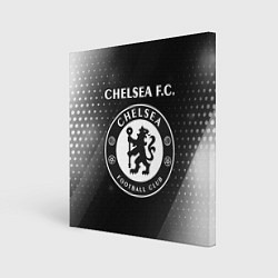 Картина квадратная CHELSEA - ЧБ Арт