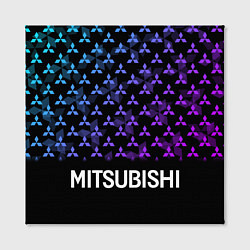 Холст квадратный MITSUBISHI NEON PATTERN, цвет: 3D-принт — фото 2