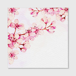 Холст квадратный Распустившаяся весна, цвет: 3D-принт — фото 2