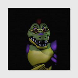 Холст квадратный Five Nights at Freddys: Security Breach Аллигатор, цвет: 3D-принт — фото 2