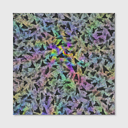 Холст квадратный Психоделические мухи, цвет: 3D-принт — фото 2