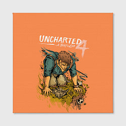 Холст квадратный Uncharted 4 A Thiefs End, цвет: 3D-принт — фото 2