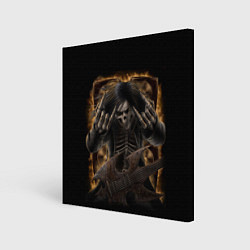 Картина квадратная Мертвая рок-звезда