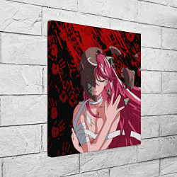 Холст квадратный Elfen Lied 3D, цвет: 3D-принт — фото 2