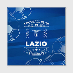 Холст квадратный Lazio FC 1, цвет: 3D-принт — фото 2