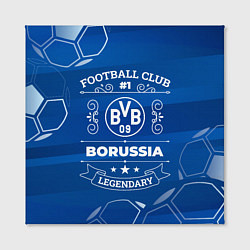 Холст квадратный Borussia FC 1, цвет: 3D-принт — фото 2